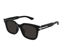 Alexander McQueen Unisex Alexander McQueen AM0496SA 001 Gafas de sol Acetato Negro Gris Cuadrada
