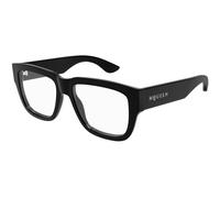 Alexander McQueen Unisex Alexander McQueen AM0510O 001 Monturas ópticas Acetato Negro Transparente Cuadrada