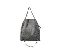 ALEXANDER MILANO Bolso de Bandolera para Mujer con Cadena, Bolso de Hombro Grande Hobo (Gris Oscuro)