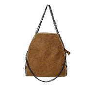 ALEXANDER MILANO Bolsos de Bandolera para Mujer Bolso Bandolera de Cadena para Mujer Bolso de Bandolera Bolso de Bandolera para Mujer Bolso de Hombro Grande Hobo (CAMEL)