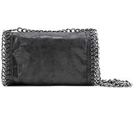 ALEXANDER MILANO Bolsos de Bandolera para Mujer de Cadena Bolso de Crossbody Pequeño Hobo (Negro)