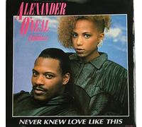 ALEXANDER O'NEAL FEATURING CHERRELLE - NEVER KNEW LOVE LIKE THIS 12 INCH (12" VINYL) UK TABU 1988