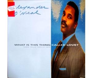 Alexander O'Neal - What is this thing called love? (1991) / Vinyl single [Vinyl-Single 7'']
