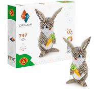 Alexander Origami 3D 501833 Origami - Escultura de papel 3D con componentes patentados e instrucciones de construcción comprensibles, 747 piezas, 11 x 11 x 20 cm, a partir de 8 años