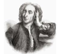 Alexander Pope 1688 1744. Poeta traductor inglés y satírico del período agusto. De la historia ilustrada de Inglaterra de Cassell publicado c.1890. Impresión de póster de Ken Welsh (14 x 15)