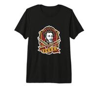 Alexander Pushkin Poeta Tradicional Tatuaje Vieja Escuela Escritor Camiseta Premium