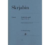 Alexander Skrjabin - Etüde dis-moll op. 8 Nr. 12: Instrumentation: Piano solo