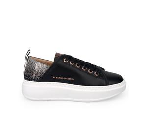 Alexander Smith - Sneakers de Cuero Negro Wembley - Shoes - Mujer - Negro - 39 EU -