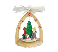 Alexander Taron 1711 Richard Glaesser Mini pir mide Familia-Perros - 4,25"" alto x 3,25"" marr n