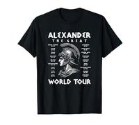 Alexander The Great World Tour Divertido Camiseta