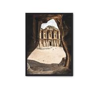 ALEXANDRA HOUSE Cuadro petra monastery. Multicolor 30x40x2