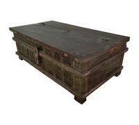 Alexandra House Living Baúl Marrón Madera de Mango 80 x 52 x 148 cm