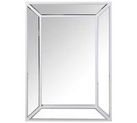 Alexandra House Living Espejo de Pared Blanco Rectangular - EAN: 8427701489378