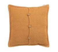 Alexandra House Living Funda de cojín Mostaza 50 x 50 cm