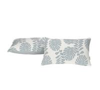 Alexandra House Living Funda de cojín Ordesa Agua Verde Claro 30 x 50 cm 30 x 1 x 50 cm 2 Unidades