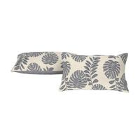 Alexandra House Living Funda de cojín Ordesa Azul 30 x 50 cm 30 x 1 x 50 cm 2 Unidades