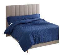 Alexandra House Living Funda Nórdica Amán Azul 150 x 220 cm