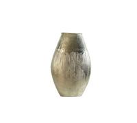 Alexandra House Living Jarrón Champagne Aluminio 29 x 45 x 13 cm