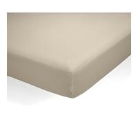 Alexandra House Living Sábana Bajera Ajustable QUTUN Taupé 200 x 200 cm 200 x 1 x 200 cm