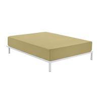 Alexandra House Living Sábana Bajera Marrón Claro 150 x 190/200 cm