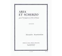 Alexandre aroutiounian - aria et scherzo pour trompette en si bemol et piano