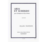 Alexandre aroutiounian - aria et scherzo pour trompette en si bemol et piano