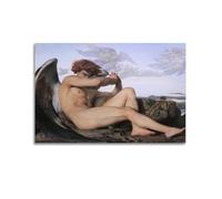 Alexandre Cabanel - Póster de obra de pintor de ángel caído, impresión artística para pared, lienzo decorativo para el hogar, 40 x 60 cm