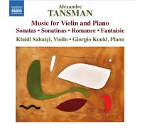 Alexandre Tansm Alexandre Tansman: Music for Violin and P (CD) (Importación USA)