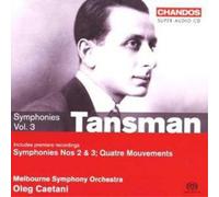 Alexandre Tansma Symphonies Vol. 3 (Caetani, Melbourne So (CD) (Importación USA)