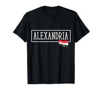 Alexandria Egypt Country Family Trip Travel EG Hombres Mujeres Camiseta