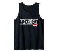 Alexandria Egypt Country Family Trip Travel EG Hombres Mujeres Camiseta sin Mangas