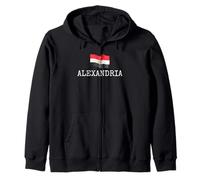 Alexandria Egypt Country Family Trip Travel EG Hombres Mujeres Sudadera con Capucha