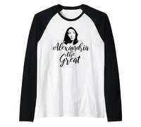 Alexandria LA Gran Ocasio-Cortez Feminista AOC Meme Camiseta Manga Raglan