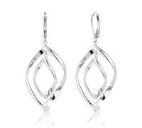 ALEXCRAFT Pendientes Colgantes Plata 925, Pendientes Mujer Geométricos Plata, Elegante, Ligeros, Hipoalergénicos, Moda, Pendiente Goccia para Fiesta, Banquete, Regalos de Joyería
