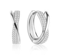 ALEXCRAFT Pendientes De Mujer Con Diamantes En Plata De Ley S925/Chapado En Oro De 14 Quilates, Hipoalergénicos, Múltiples Estilos