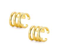 ALEXCRAFT Pendientes Mujer Brazalete Oro Pendientes Mujer Brazalete Clip Sin Agujero Fake Cartílago Huggie Cereza