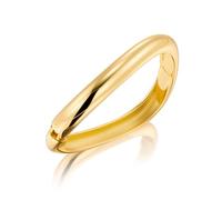 ALEXCRAFT Pulsera Mujer Oro Chunky Grueso Hipoalergénica Irregular Anchura