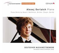 Alexej Gorlatch joue Mozart, Beethoven, Britten, Chopin, Bartok.