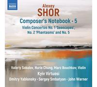 Alexey Shor Alexey Shor: Composer's Notebook, Vol. 5 (CD) (Importación USA)