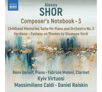 Alexey Shor Alexey Shor: Composer's Notebook - Volume 3 (CD) (Importación USA)