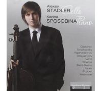 Alexey Stadler, cello - Karina Sposobina, piano - Glazunov, Tchaikovsky, Rachmaninov, Desyatnikov, Verdi, Sibelius, etc