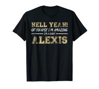 Alexis Increíble regalo para hombre Personal Alexis Camiseta