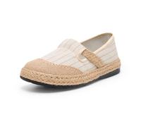 Alexis Leroy Alpargatas Original de Lona para Mujer Zapatos de Mujer de Lino Beige 37 EU
