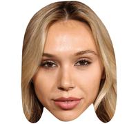 Alexis Ren (Blonde Hair) Big Head. Máscara más grande que la vida.