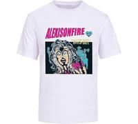 Alexisonfire Watch out Hard T-Shirt Unisex Streetwear Printed Short Sleeve tee Shirt White Mens
