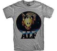Alf t-Tshirts Camisetas y Tops Alien Lite FM TV Series Retro 80's Vintage(Large)