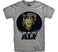 Alf t-Tshirts Camisetas y Tops Alien Lite Form TV Series Retro 80's Vintage Colour18(XX-Large)