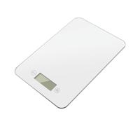 Alfa - Balanza Cocina de Cristal Templado, 5 kg, Gris