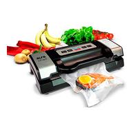 Alfa Chef Máquina Envasadora. Conservación Doméstica de Altas Prestaciones. Acero inoxidable, Plata.