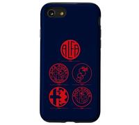 Alfa Historia del Logo evolución de la Marca Carcasa para iPhone SE (2020) / 7/8